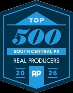 Top 500 Real Estate Agent in South Central PA